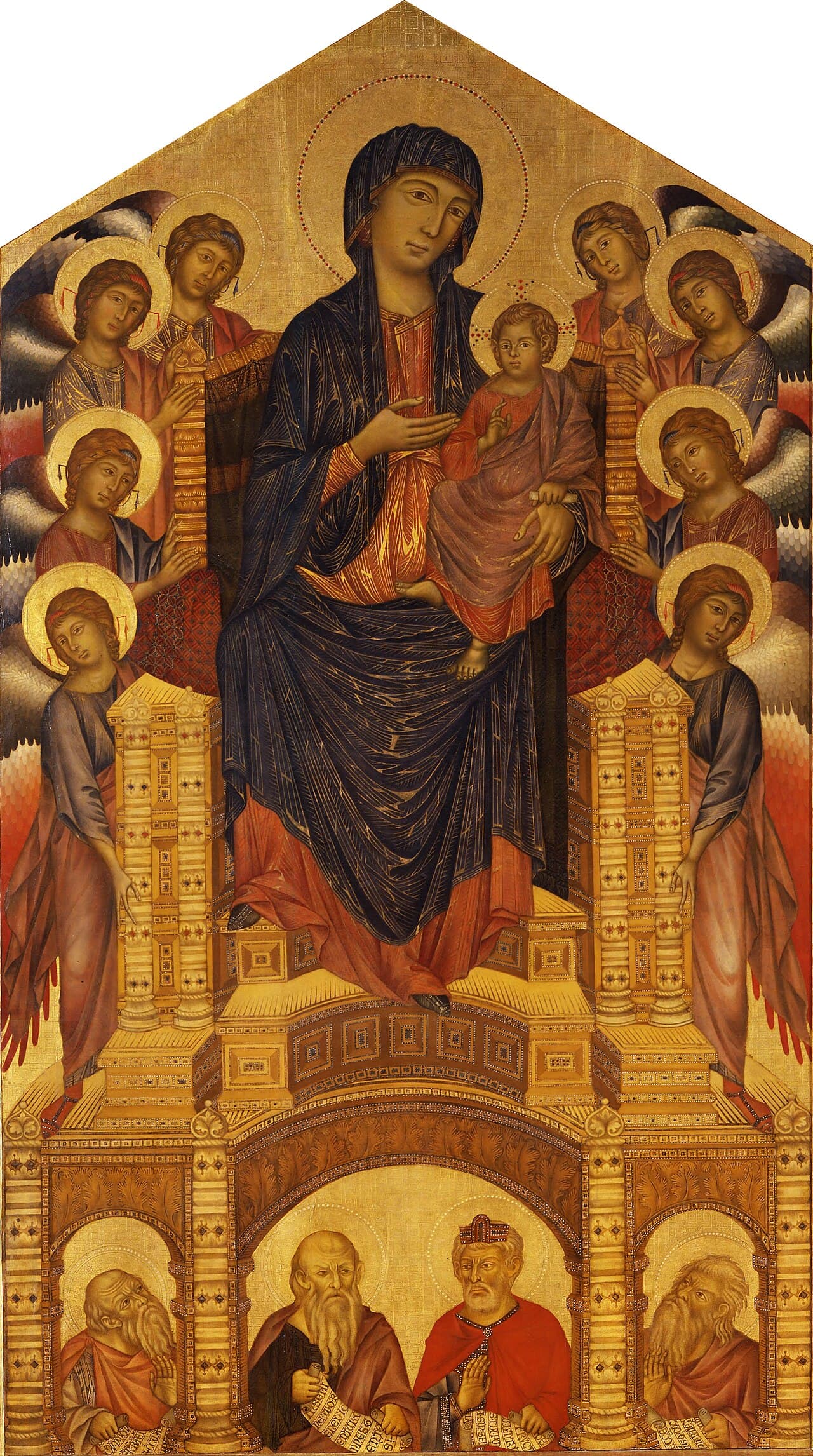 Maestà di Santa Trinita — Cimabue