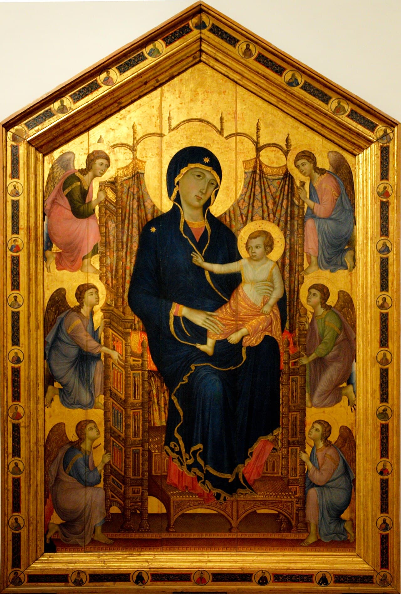 Rucellai Madona — Duccio di Buoninsegna
