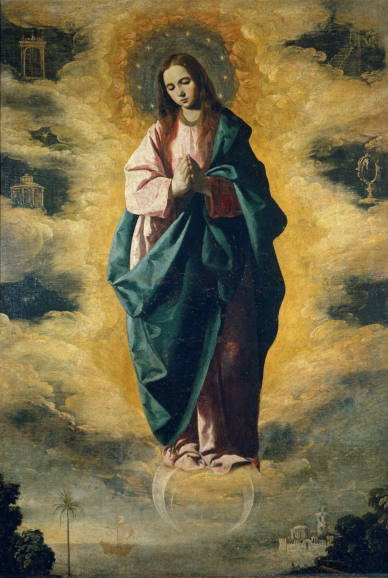 Bezgrešno Začeće — Francisco de Zurbarán