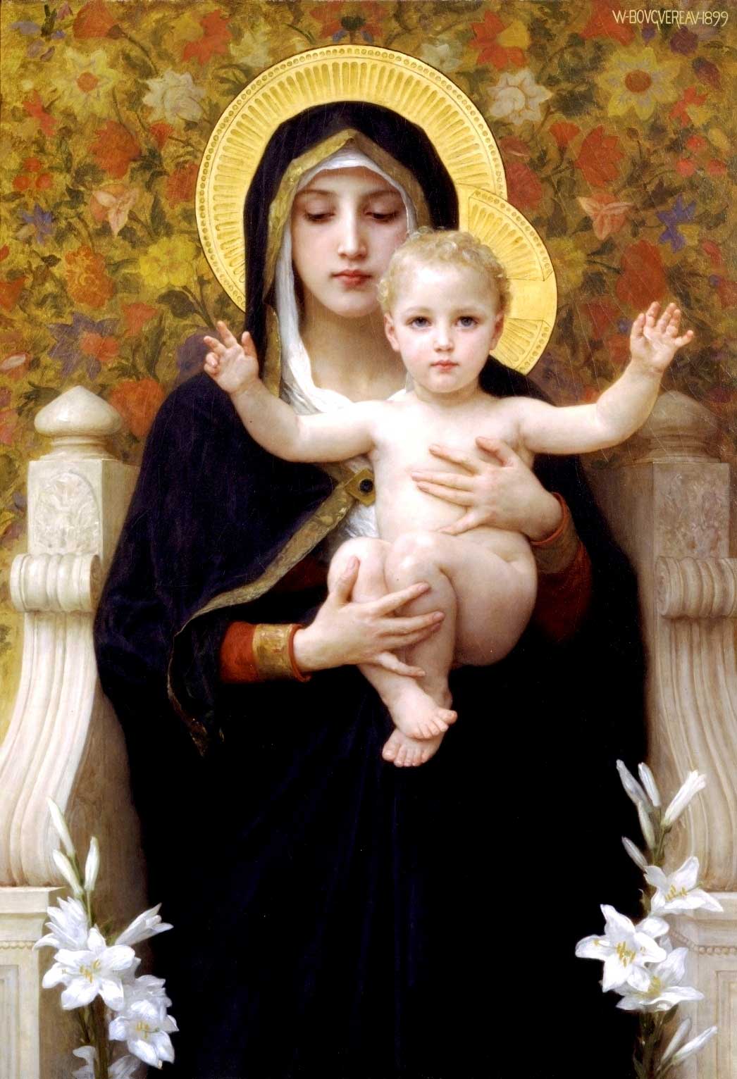 Djevica s ljiljanima — William-Adolphe Bouguereau