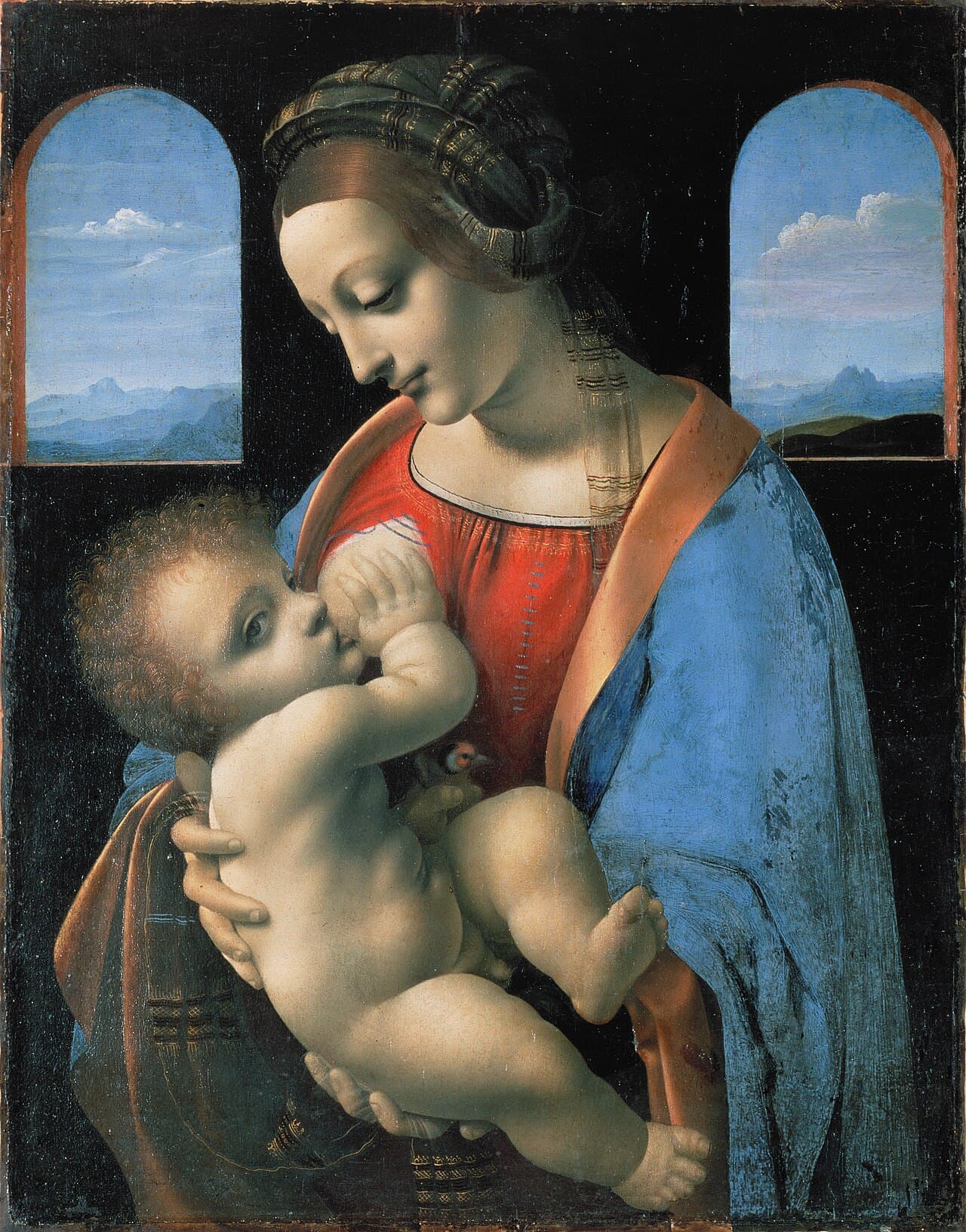 Madona Litta — Leonardo da Vinci