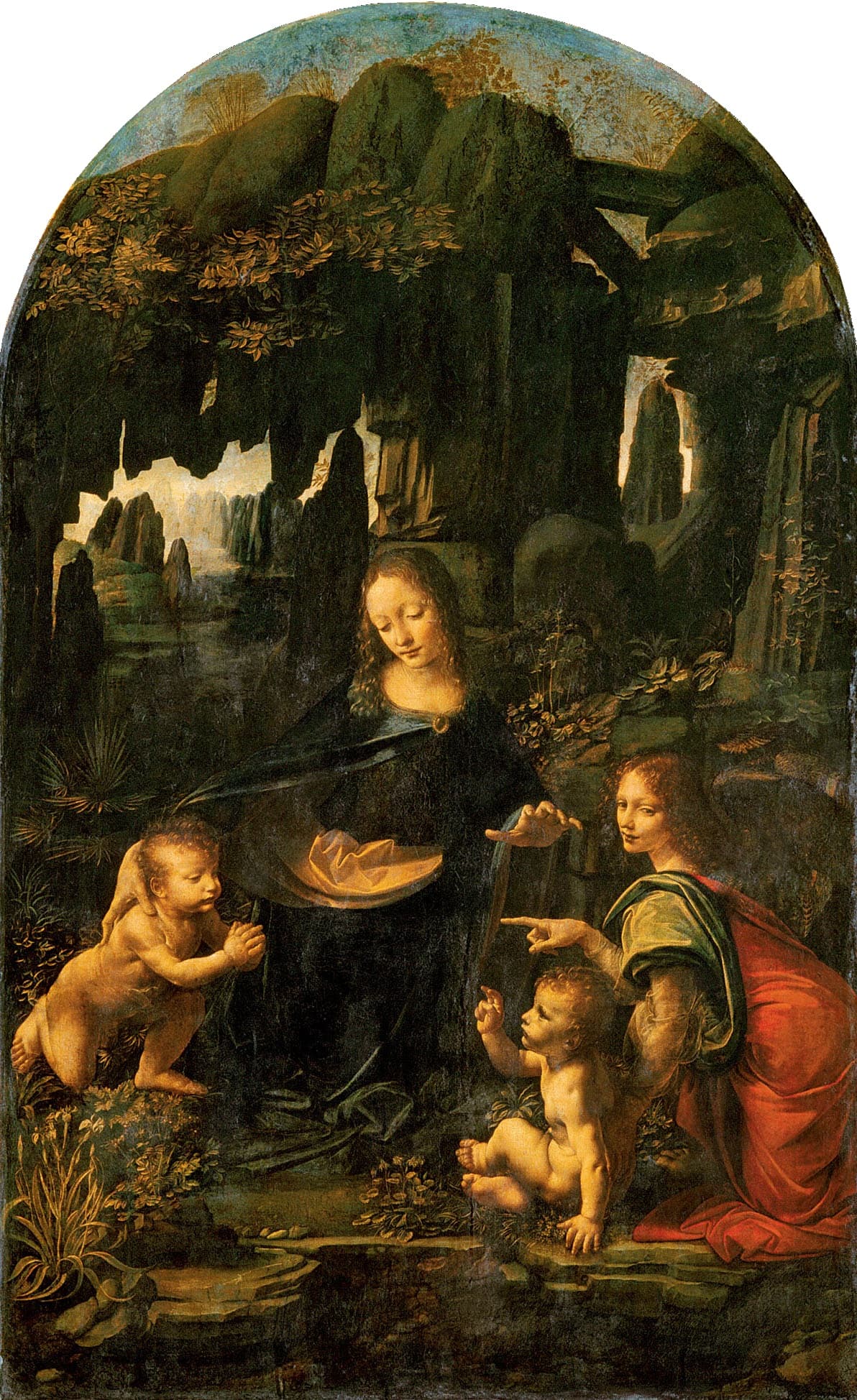 Bogorodica u stijenama — Leonardo da Vinci