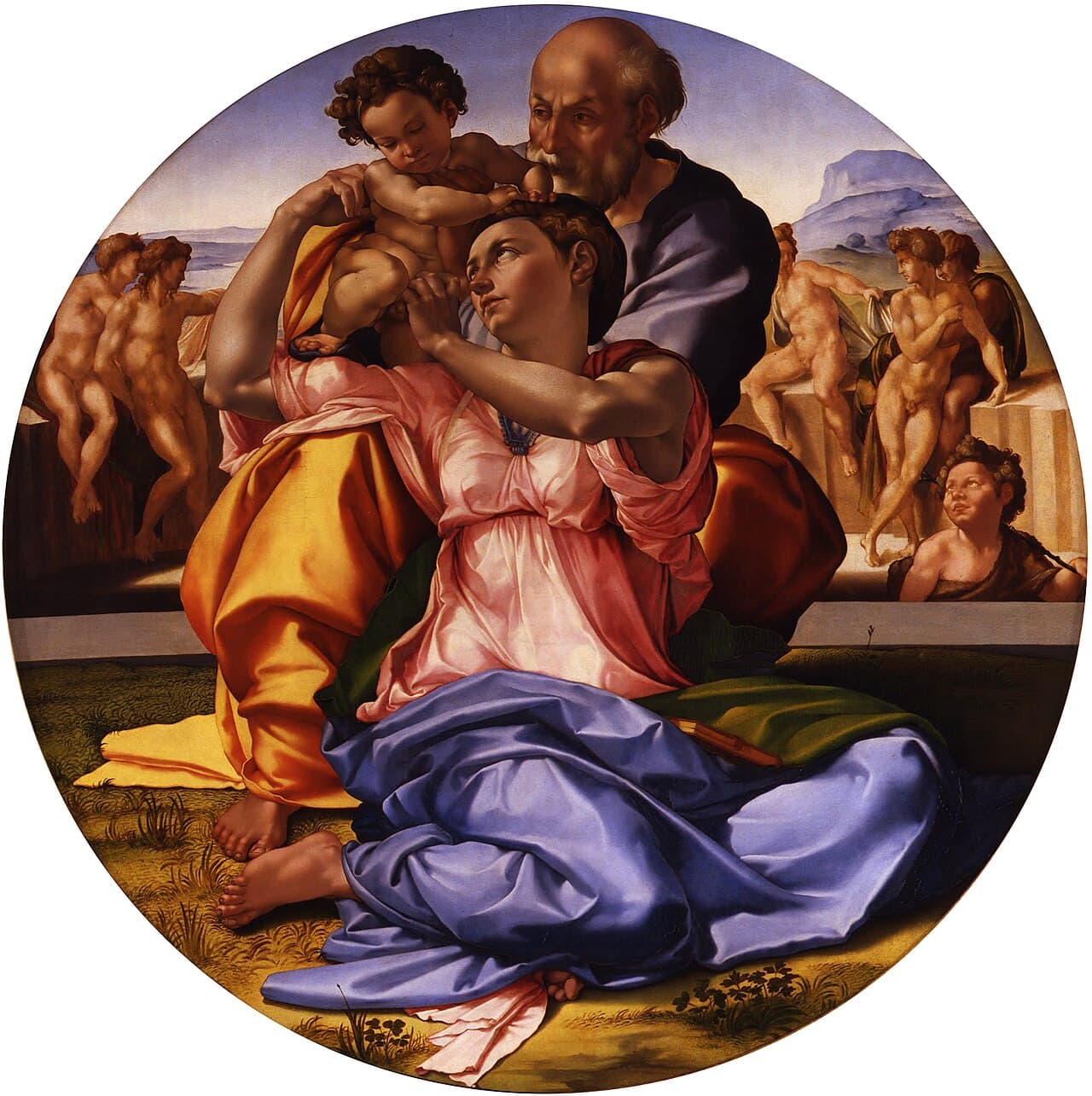 Doni Tondo (Sveta Obitelj) — Michelangelo Buonarroti