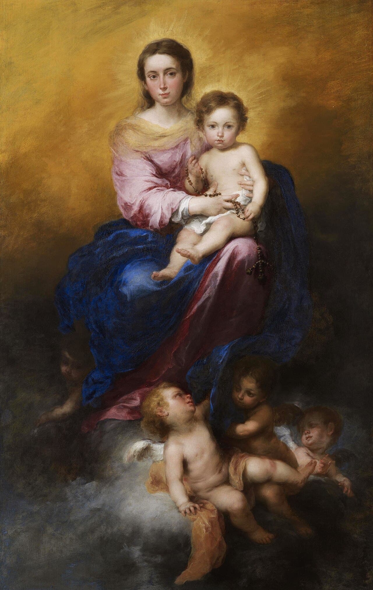 Madona od Krunice — Bartolomé Esteban Murillo