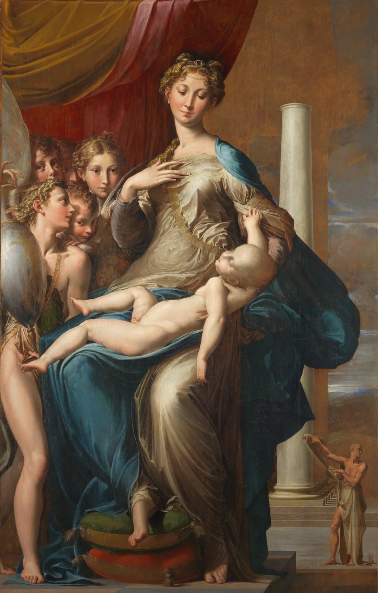 Madona dugoga vrata — Parmigianino