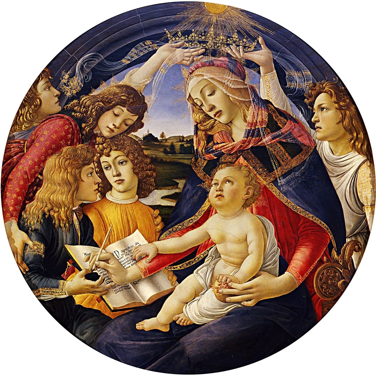 Madona Magnificat — Sandro Botticelli