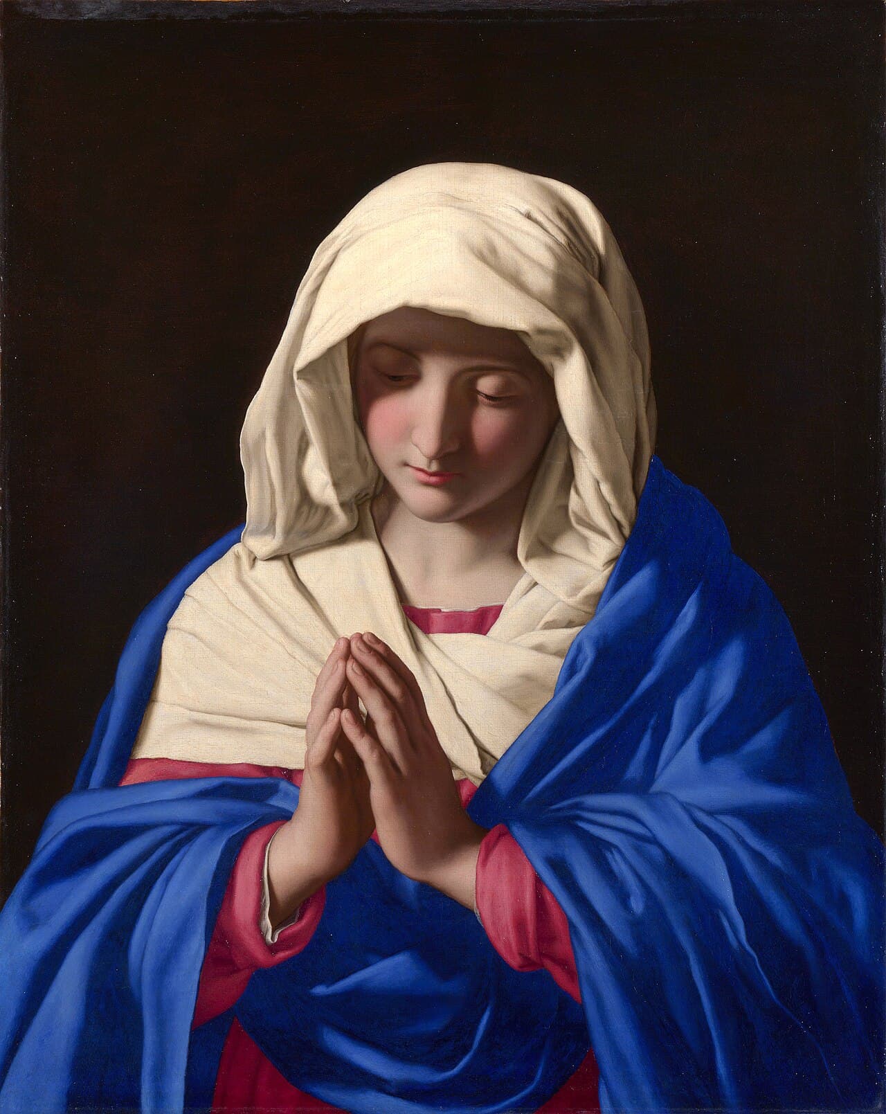 Djevica u molitvi — Sassoferrato