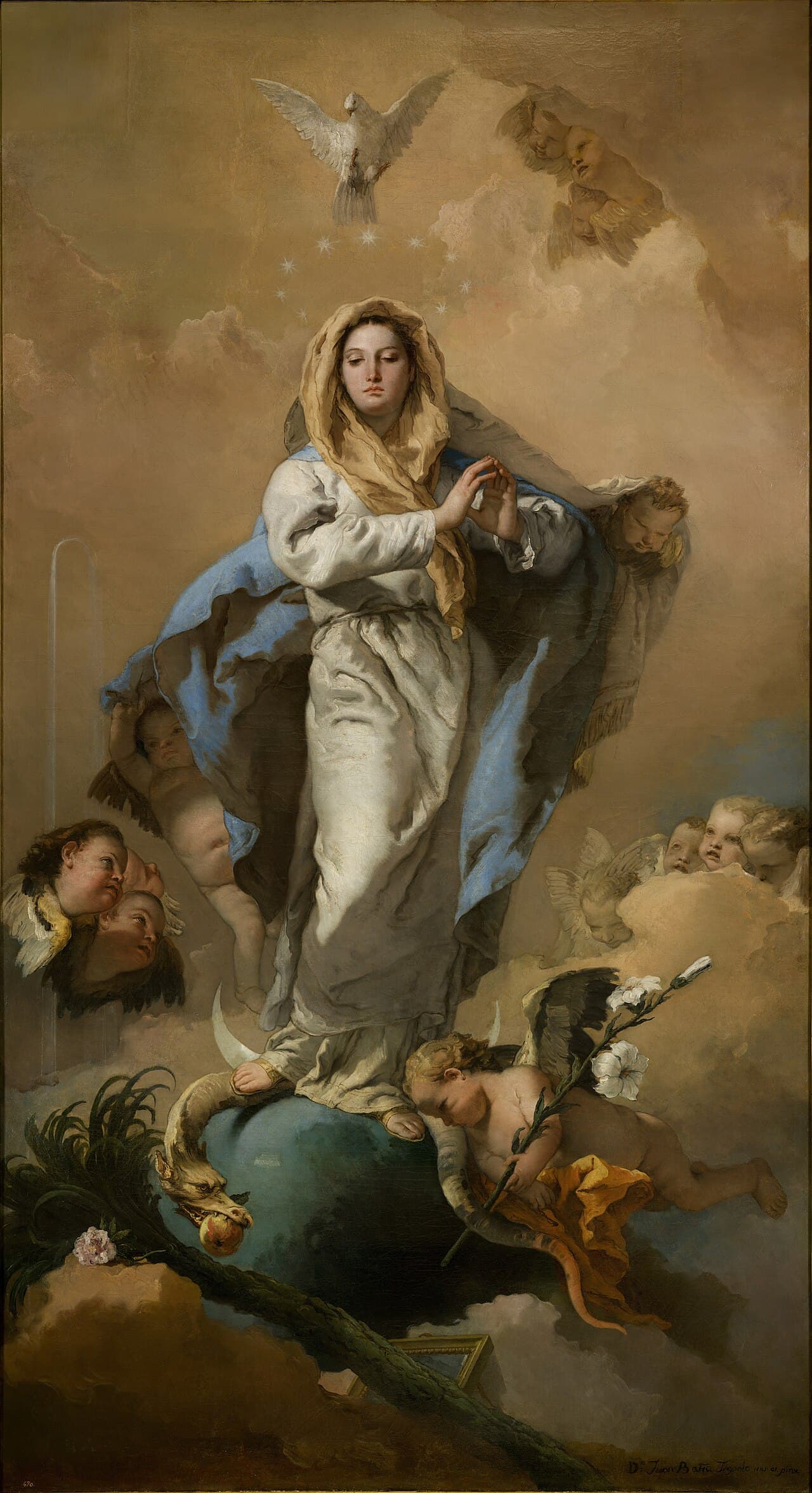 Bezgrešno Začeće — Giovanni Battista Tiepolo